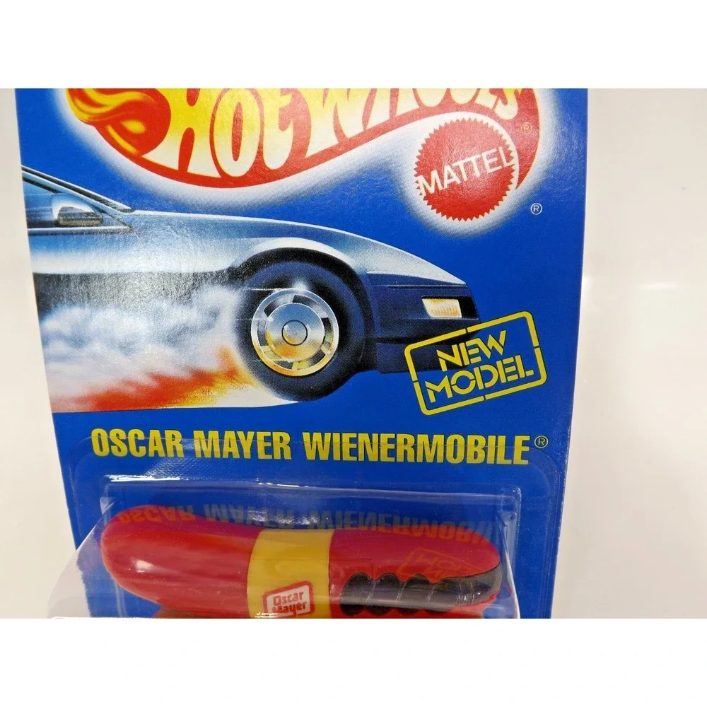 1991 Hot Wheels Blue Card Oscar Mayer Wienermobile Collector NEW MODEL #204 - Picture 2 of 7